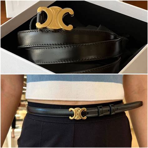 Celine triomphe belt price